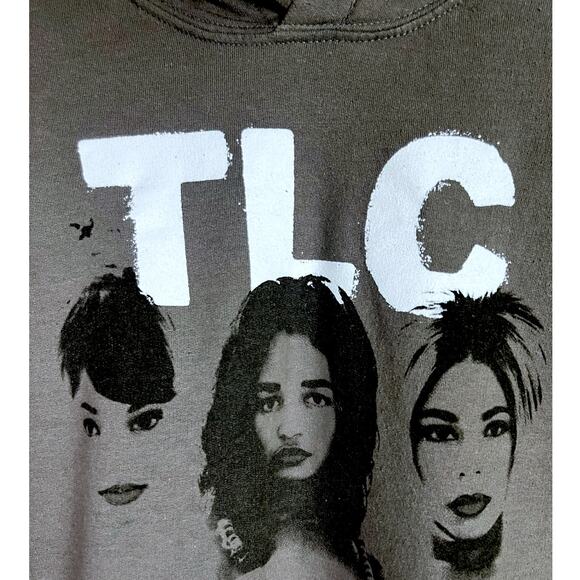 TLC Crazy Sexy Cool Gray Hoodie - Size Small - Picture 2 of 5